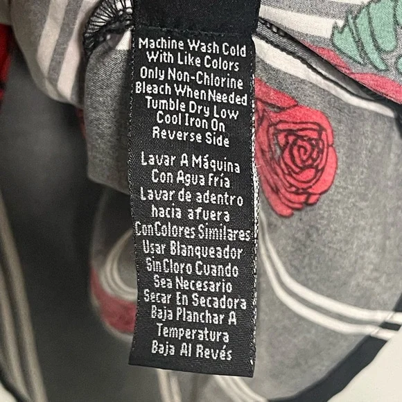 Fresh Prints of Bel Air Floral Striped Men's Shirt - Picture 4 of 5